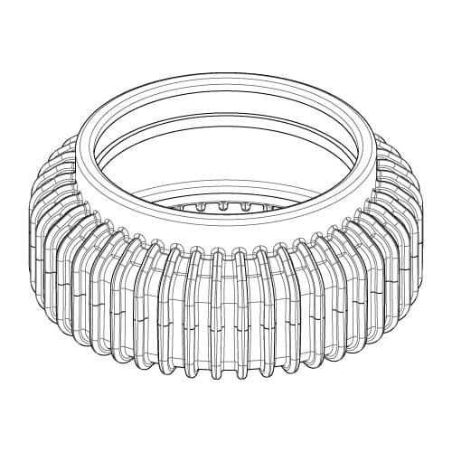 08. Lindhaus Valzer L-ion Gasket, Motor - 015950300