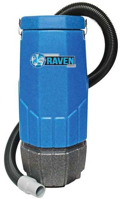 Sandia Aviation Raven 10-quart commercial backpack vacuum