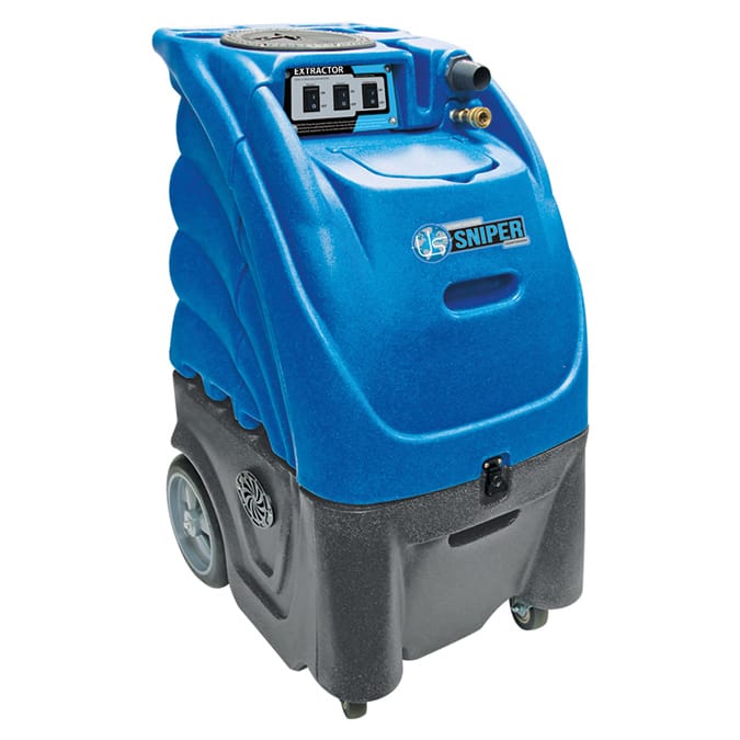 12GalExtractor-2-685.jpg Sandia Sniper 100 PSI 12-gallon carpet extractor
