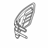 Plastic; Battery Housing Front - HOM535007001