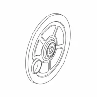 Ryobi RY401018VNM Lawn Mower Dust Cover; Wheel; 21in Mower - HOM535046002