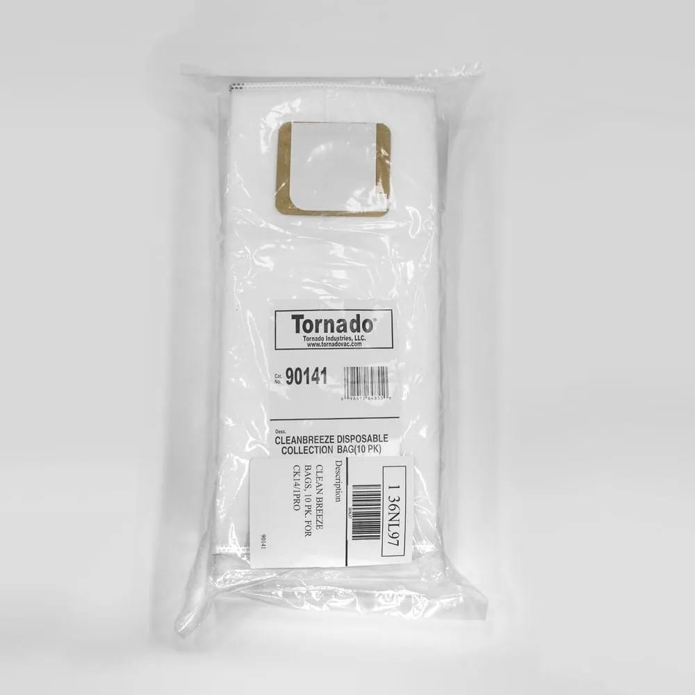 Tornado CK 14/1 Pro Clean Breeze High Filtration Disposable Bag 10 Pack part number 90141