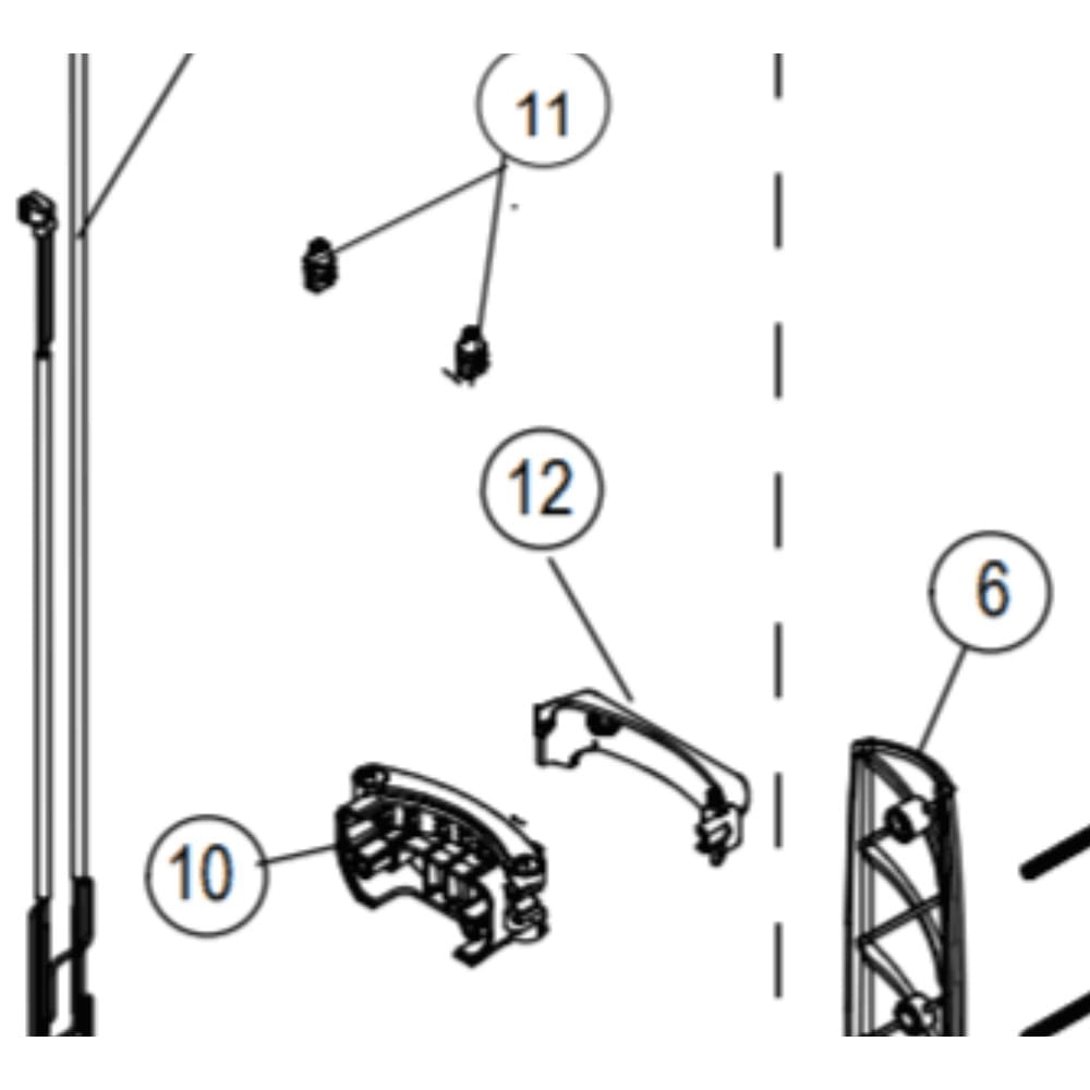 Tornado Roam 97300 Cable Cover B223-4314 schematic diagram Tornado Roam 97300 Cable Cover B223-4314 schematic diagram