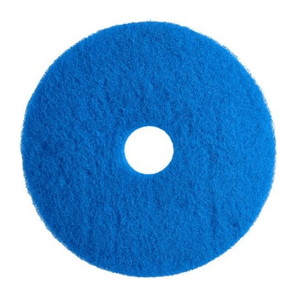 Powr-Flite 17 inch blue cleaner floor pad part number BL0517