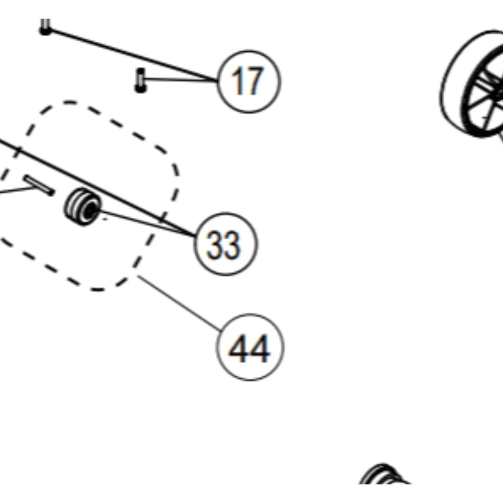 Tornado Roam 97300 Front Wheel With Bushing C010-2714B schematic diagram Tornado Roam 97300 Front Wheel With Bushing C010-2714B schematic diagram
