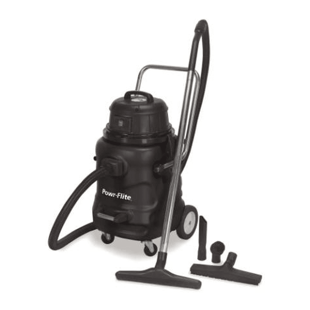 PF56 Powr-Flite PF56 20 gallon poly tank wet/dry commercial recovery vacuum with tool kit part number PF56