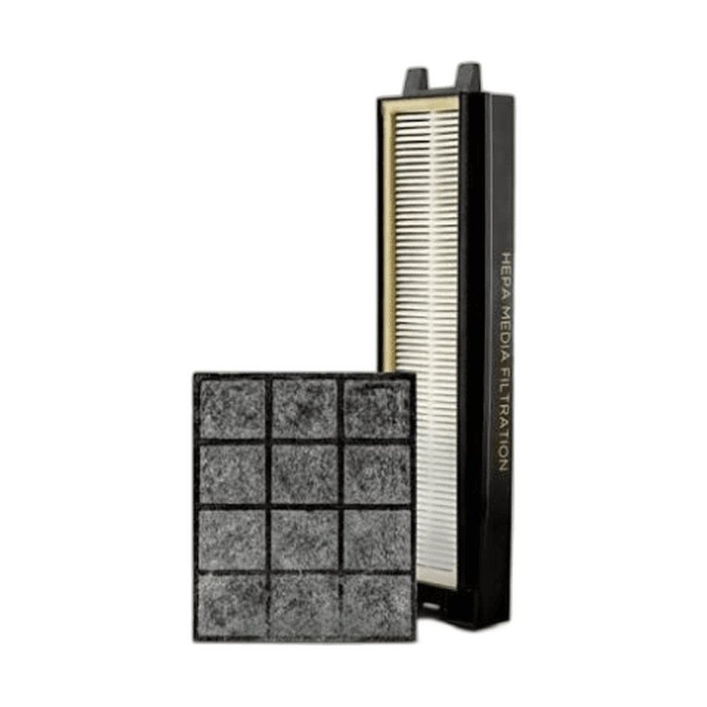 Riccar R27 HE pleated HEPA granulated charcoal filter set part number RF27