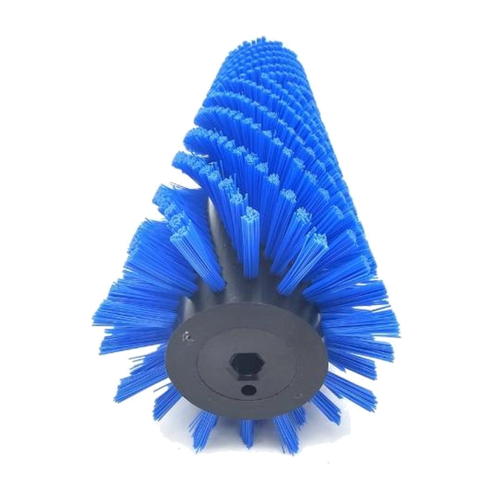 cas58g-generic-scrub-brush Powr-Flite CAS16 generic scrub cylindrical brush blue part number CAS58G