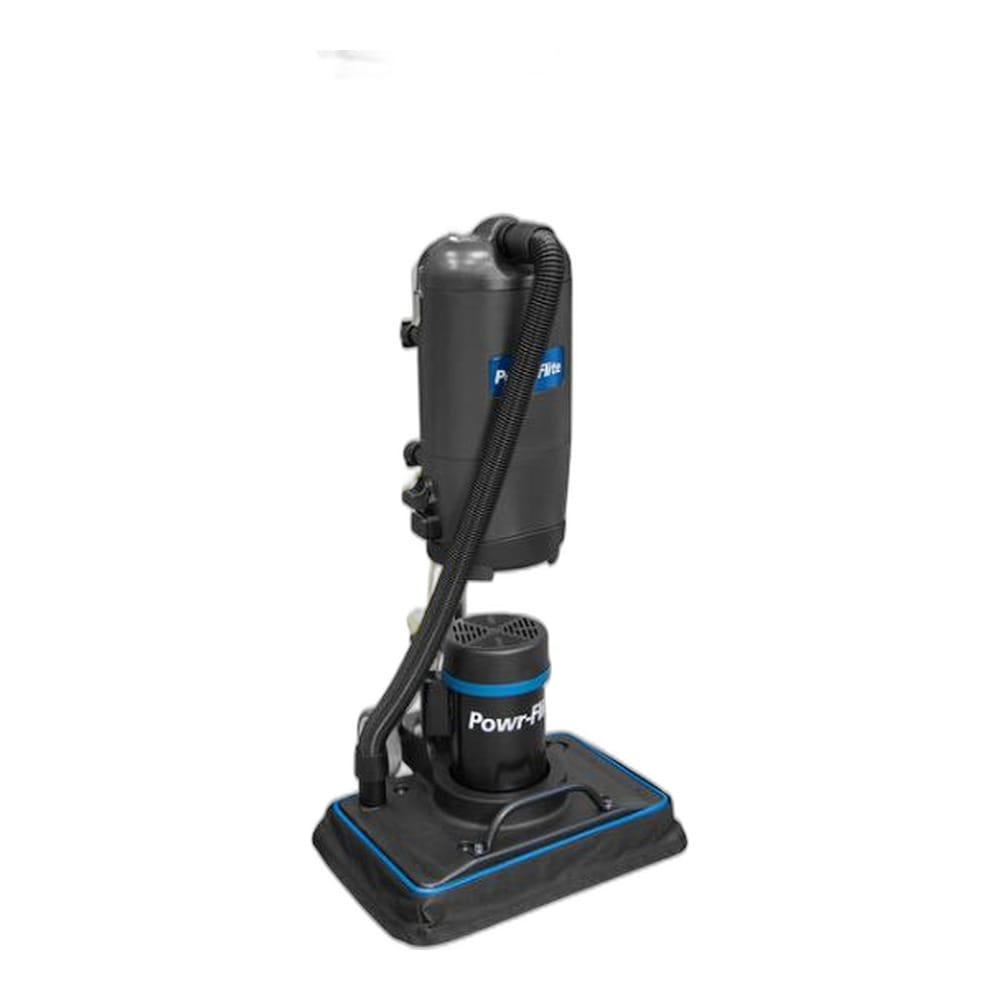 Powr-Flite DCORB1420 orbital floor machine with dust control — 20-inch Powr2