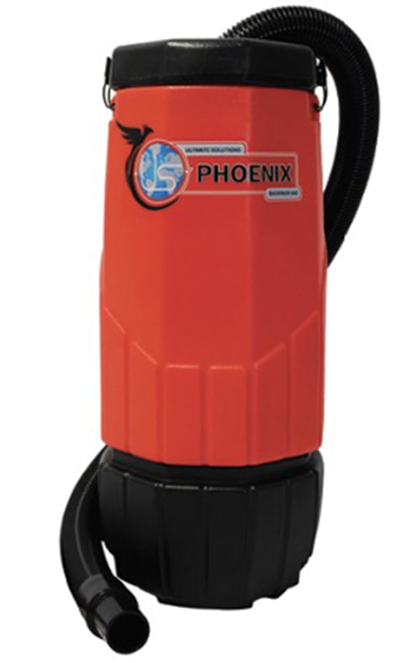 Sandia Phoenix 10-quart cordless battery backpack vacuum
