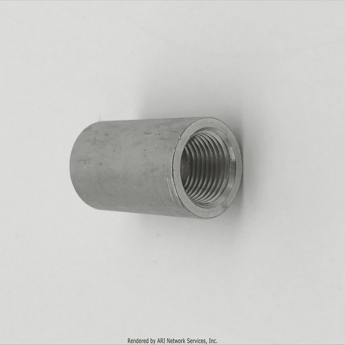 Aluminum Coupler 3/8" MPT x 1-5/32" part number 32177