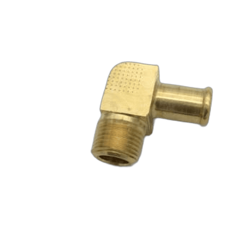 Tornado Marathon 98170 / Powr-Flite Prowler PFX900S 1/2 in. hose barb x 3/8 in. MPT brass elbow part number 71507A