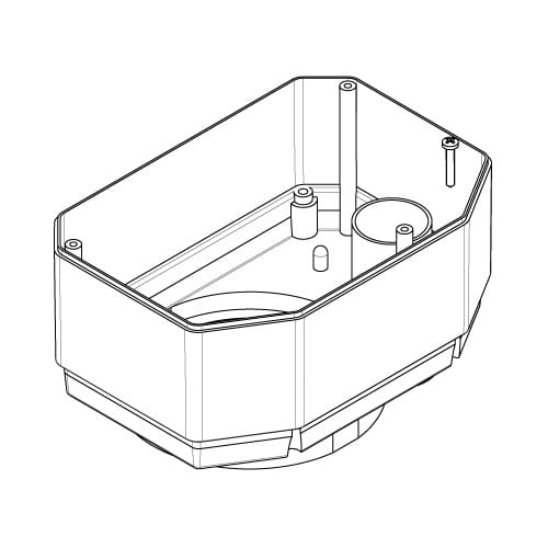 Lindhaus CH Pro Eco-Force Inner Vacuum Motor Housing 084624681