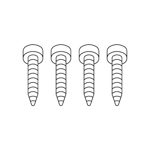 Lindhaus Screw 4.8 x 13 TG 085640009 part number 085640009