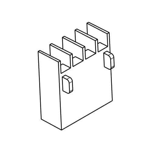 Lindhaus 4 Contact Housing 009190003 part number 009190003