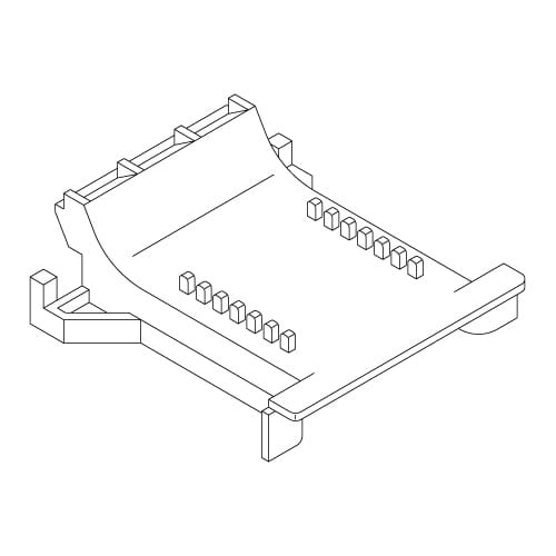 Lindhaus RX Eco Force (Rx_380_450_500) Channel Cover Blue - 002173804