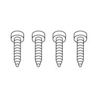 Lindhaus Screw 2.2 X 16 Pkg/20 086950009 part number 086950009