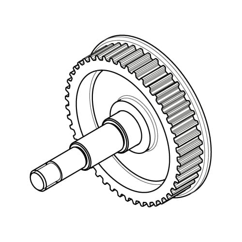 Pulley With Shaft