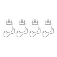 Lindhaus Roller Cover Clip Pack Of 2 087491381