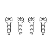 Lindhaus Screw 3.5x9.5 TG 085540009 part number 085540009