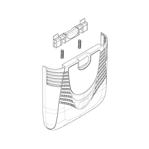 Lindhaus RX Eco Force (Rx_380_450_500) Front Grill Grey Eco Force - 181514681