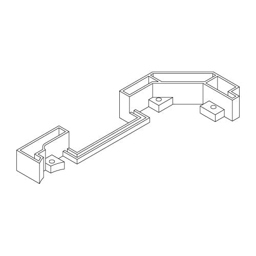 Lindhaus RX Eco Force (Rx_380_450_500) Blocking Joint Pin Support - 003980133