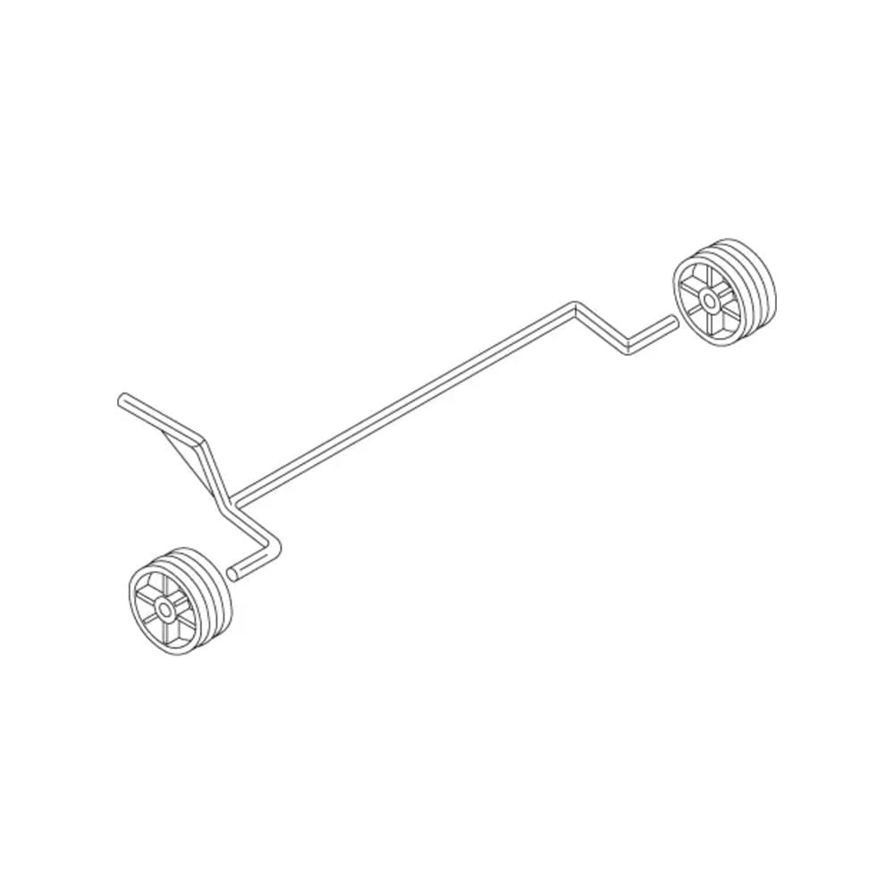 Lindhaus Activa Front Wheel Nylon part number 003090304 Lindhaus Activa Front Wheel Nylon part number 003090304