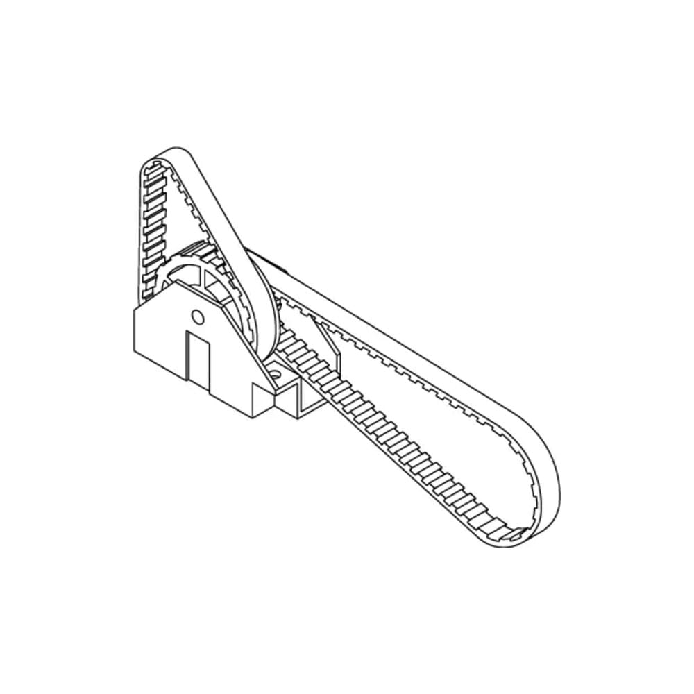 Lindhaus Central Transmission Support With Belts part number 087890081 Lindhaus Central Transmission Support With Belts part number 087890081