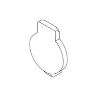 Lindhaus HF6 Collar Cover - 084820105 Lindhaus HF6 Collar Cover part number 084820105