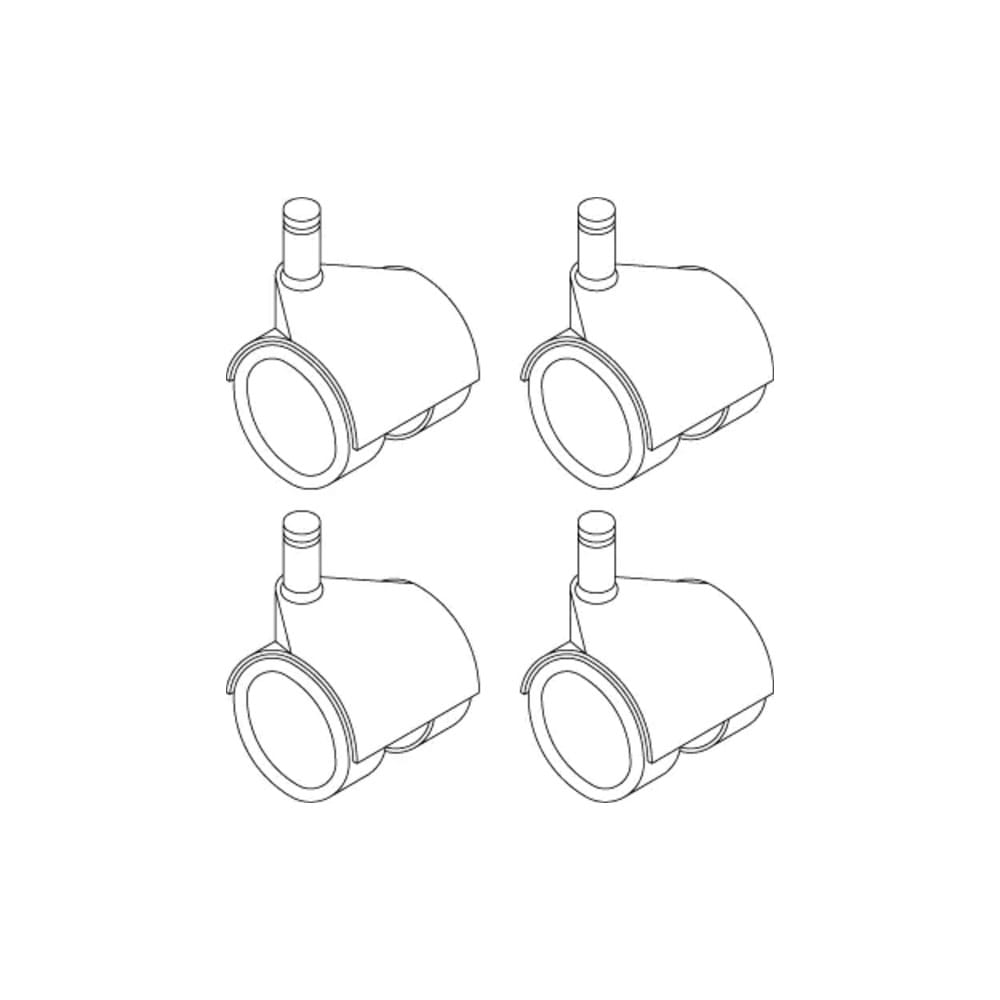 Lindhaus HF6 Wheel Set Of 4 part number 030690000
