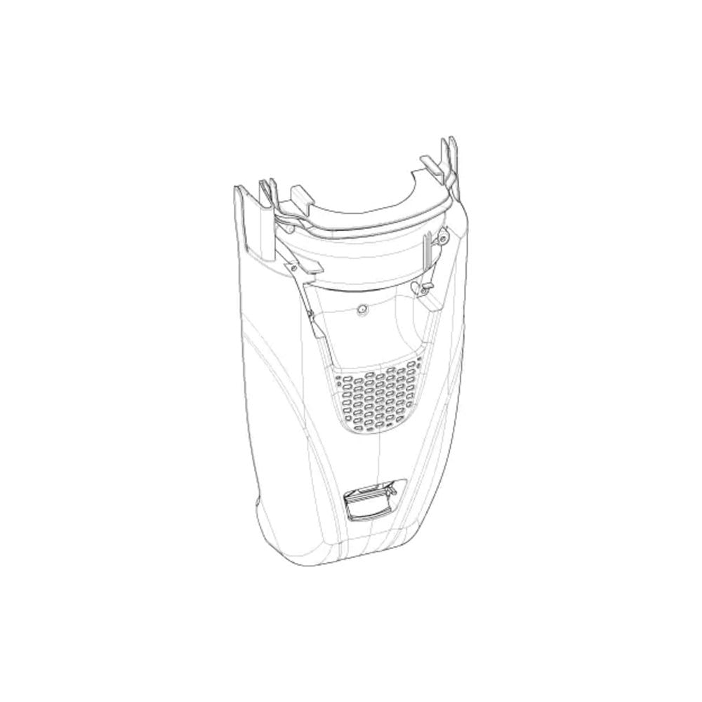 Lindhaus L-ion Valzer Eco Green Motor Housing Cover White part number 101504901 Lindhaus L-ion Valzer Eco Green Motor Housing Cover White part number 101504901