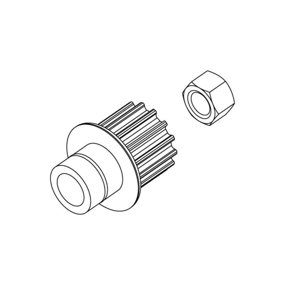Lindhaus LS50 Pinion + Nut part number 183050081