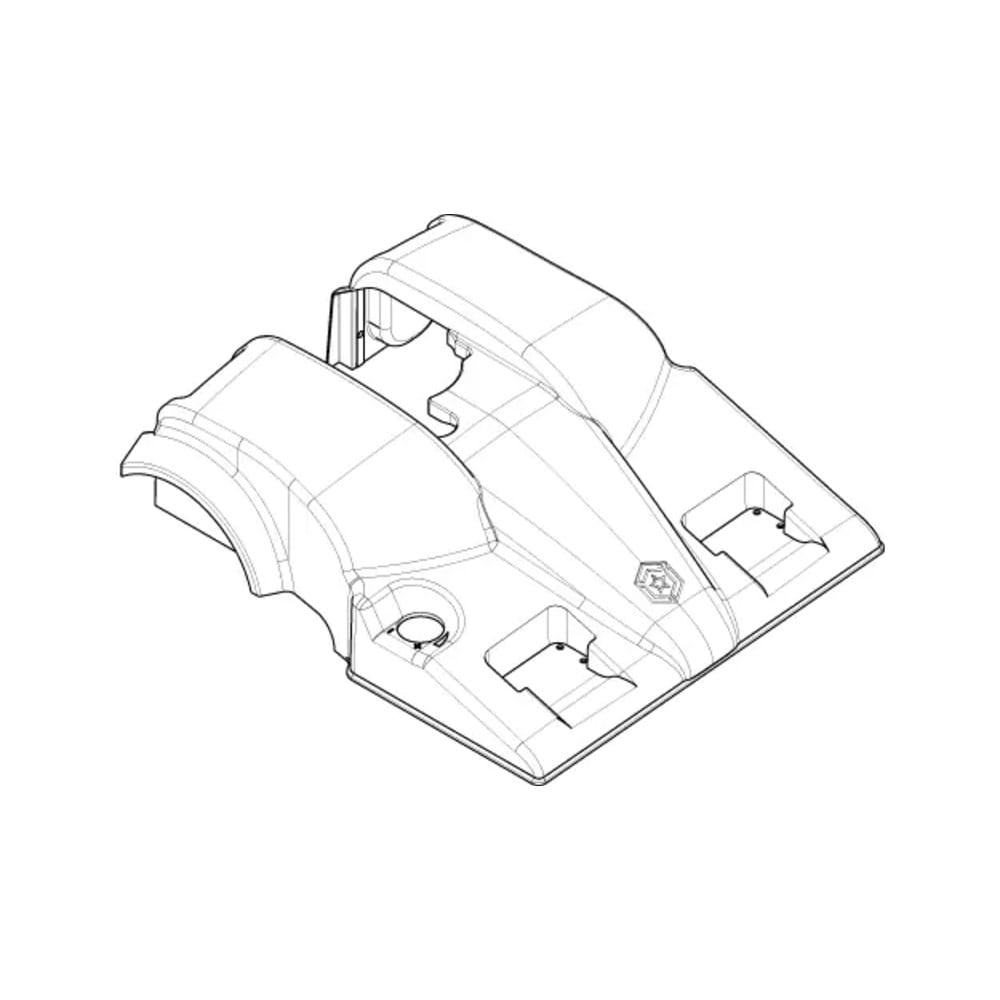Lindhaus LW46 Base Cover With Grey Logo part number 180321681