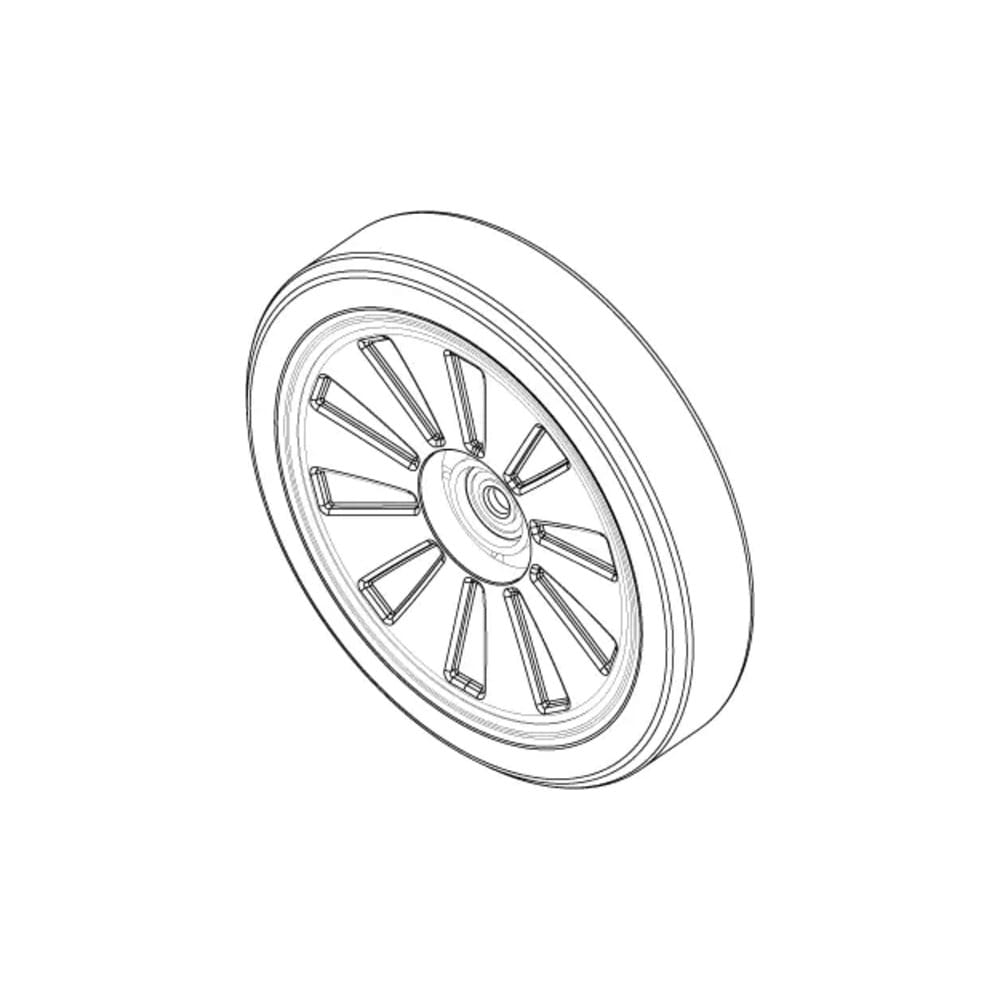 Lindhaus Rear Wheel D.200 part number 060230081