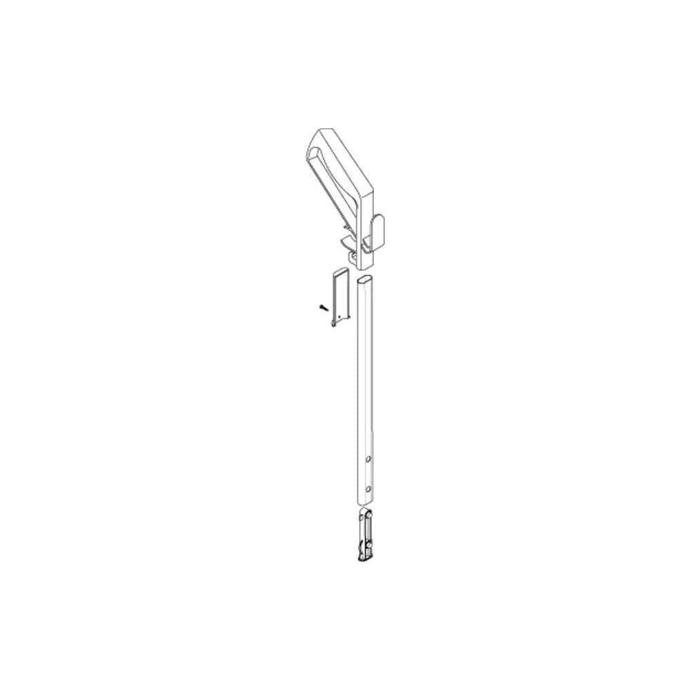 Lindhaus RX Eco-Force (Rx_380_450_500) Handle Tube Assembly 2 Position part number 089143881 Lindhaus RX Eco-Force (Rx_380_450_500) Handle Tube Assembly 2 Position part number 089143881