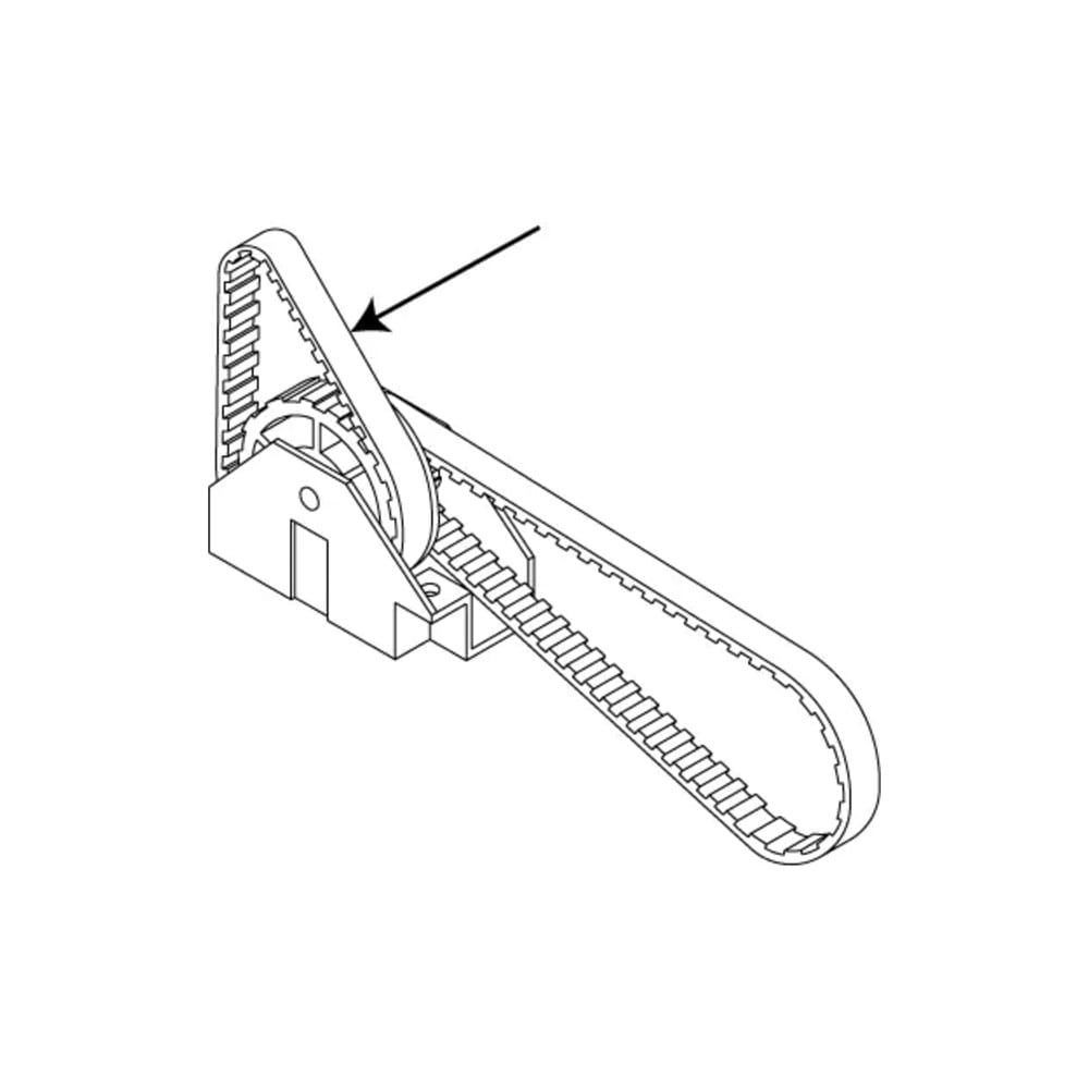 Lindhaus Timing Belt 8mm L174 part number 013440300