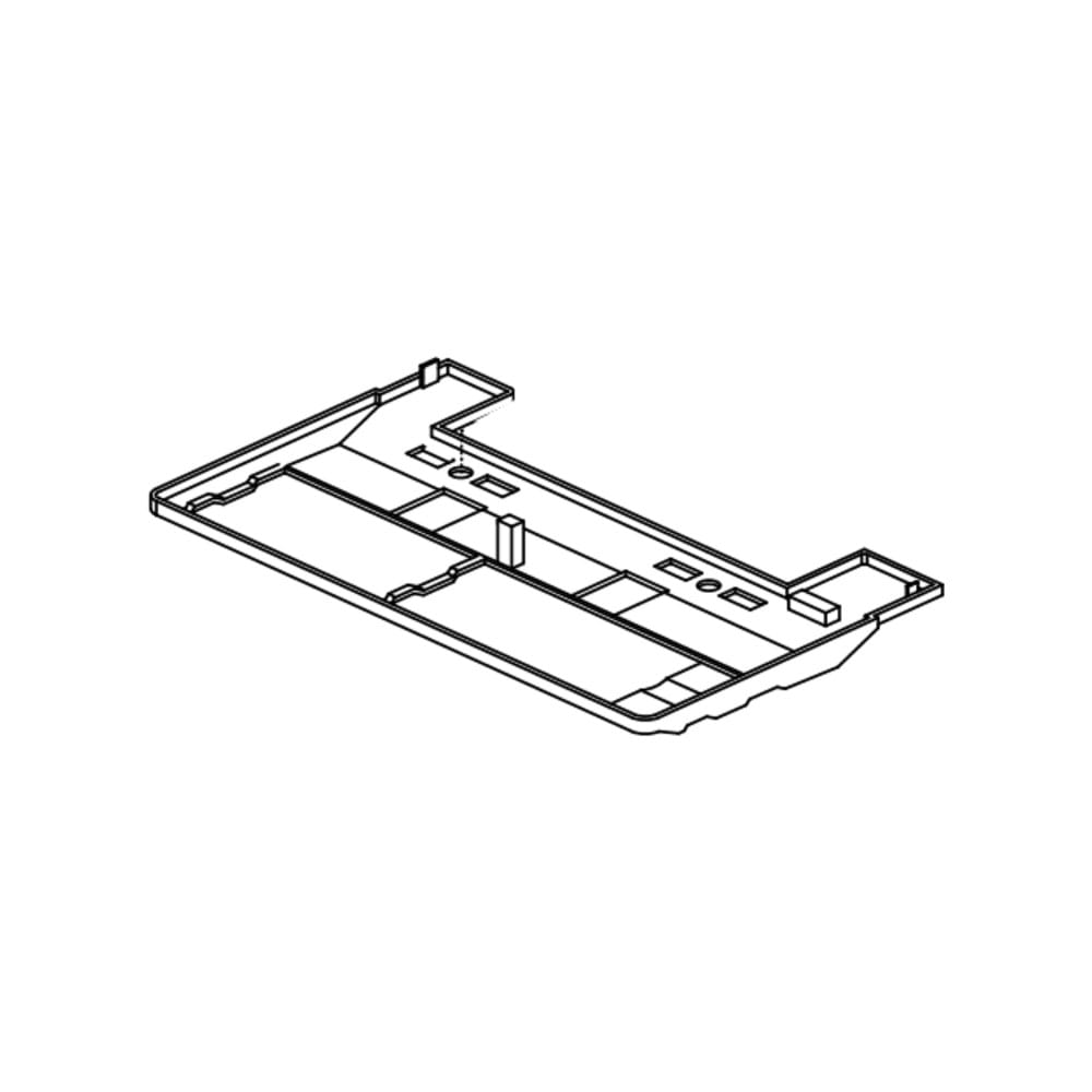 Riccar Plastic Base Plate schematic diagram part number B015-0214B