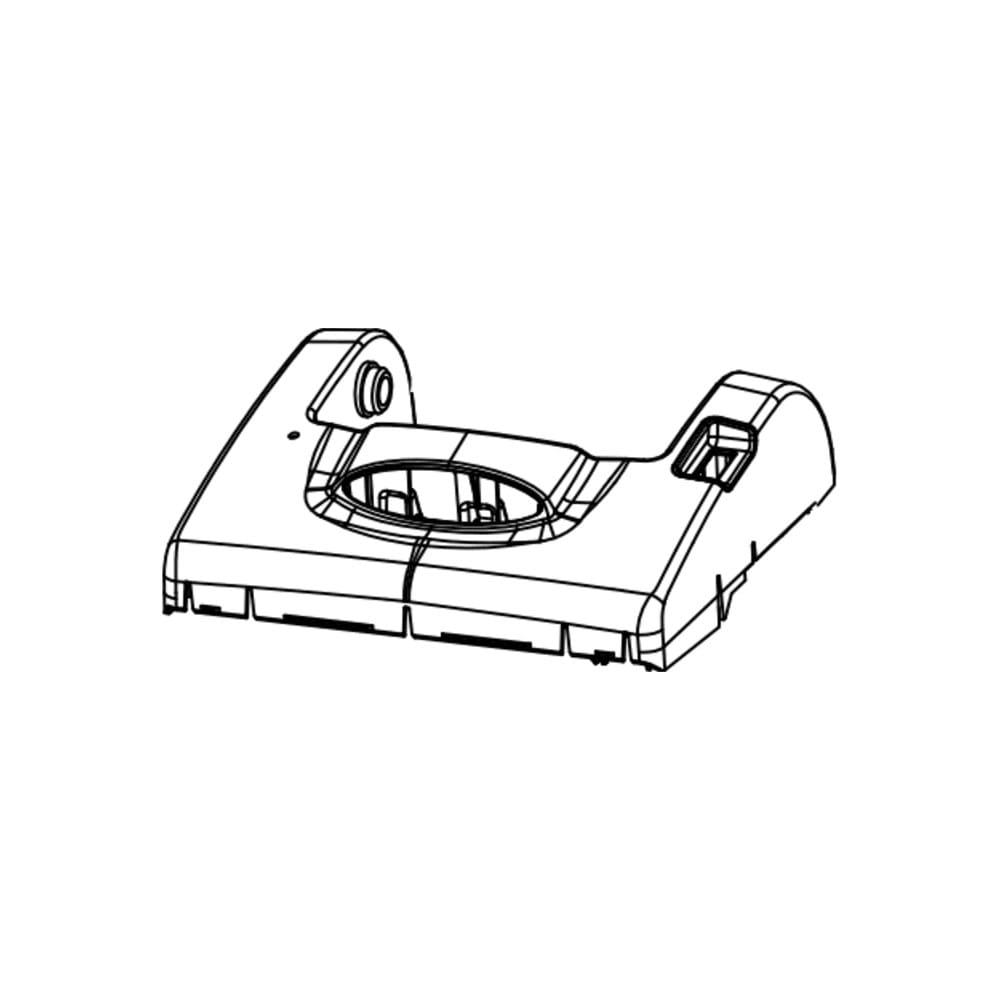Riccar R20P Teal Nozzle Assembly schematic diagram part number D432-09B3