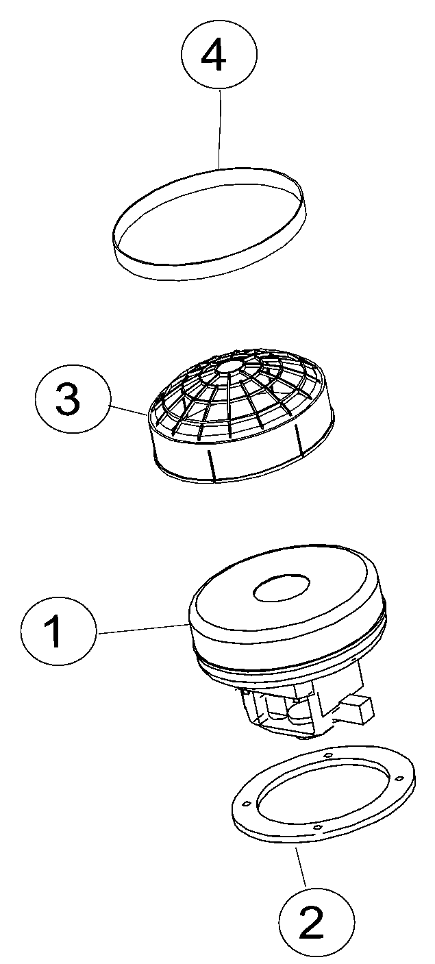 Tornado 93030 Carpetkeeper vacuum motor parts diagram