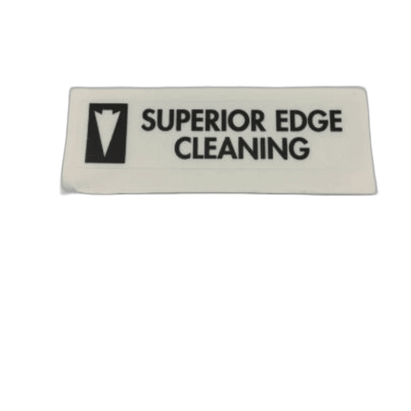 Tornado Marathon 98170 / Powr-Flite Prowler PFX900S Superior Edge Cleaning label part number X9128 Tornado Marathon 98170 / Powr-Flite Prowler PFX900S Superior Edge Cleaning label part number X9128