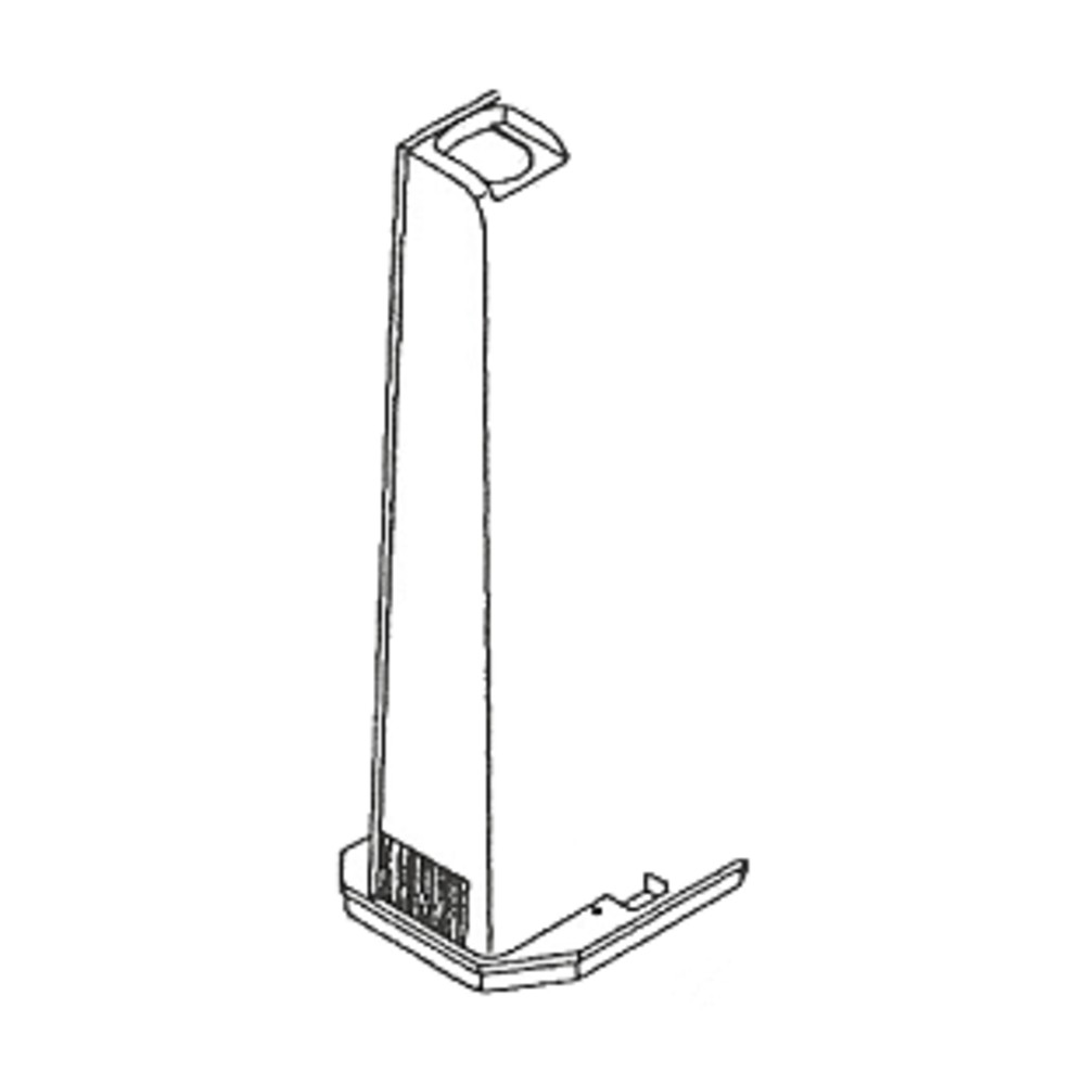 14" Bag Housing Grey schematic diagram part number 086270181