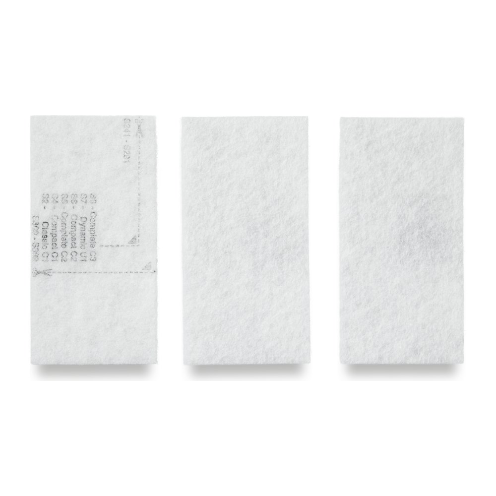 Miele Dust Compartment Filter 3-Pack part number 6713110