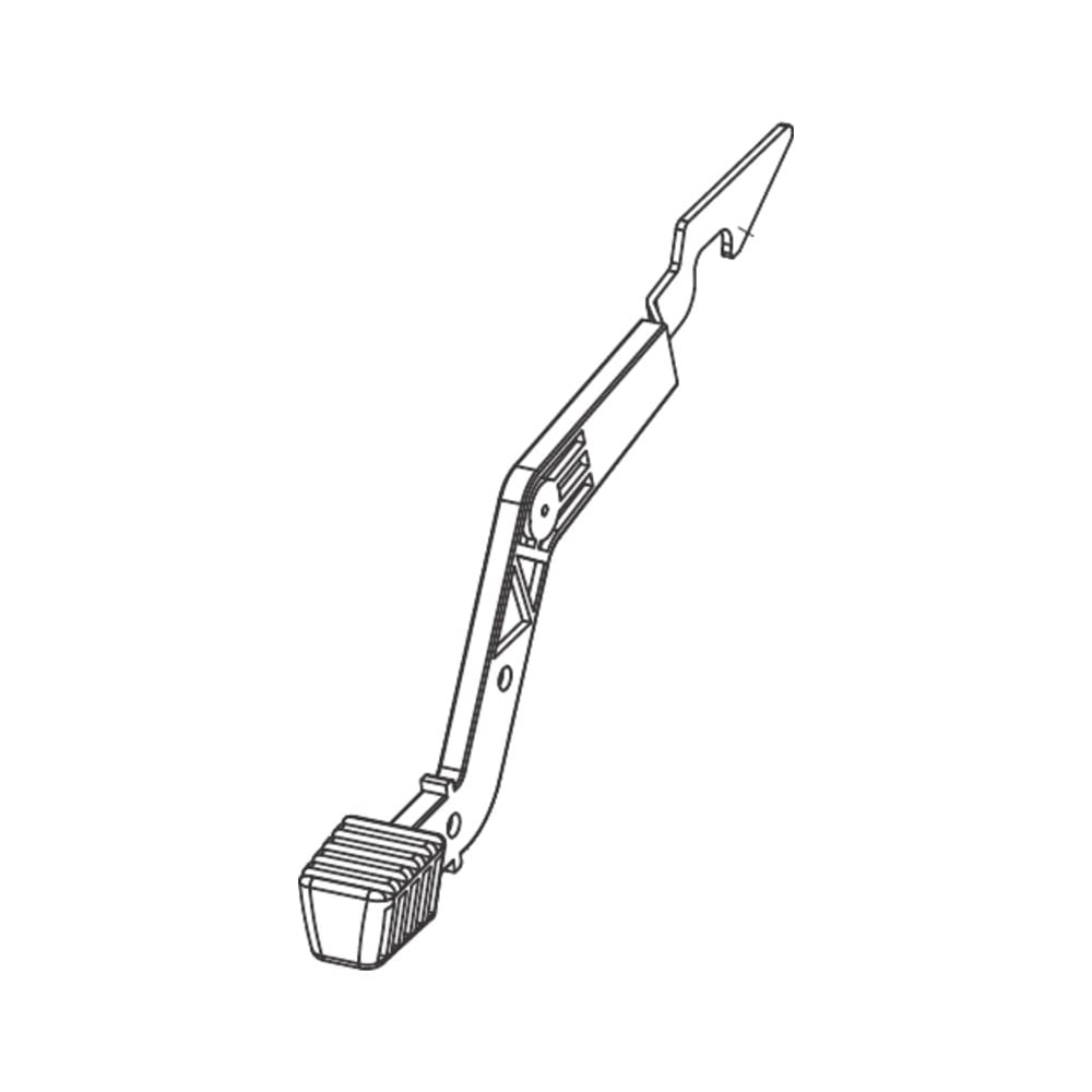 Powr-Flite PFMW14 Pedal schematic diagram part number 90-0259-0000